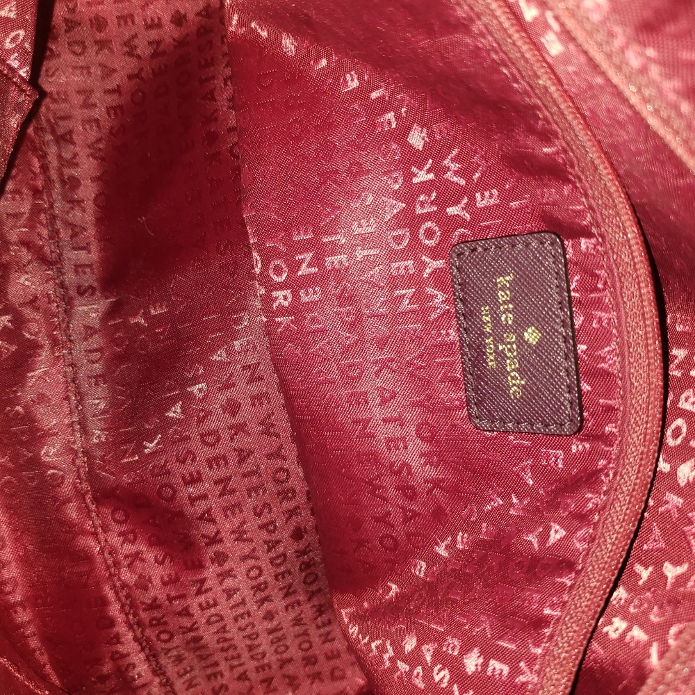 Kate Spade Maroon Women's Bag - Picture 6 of 6